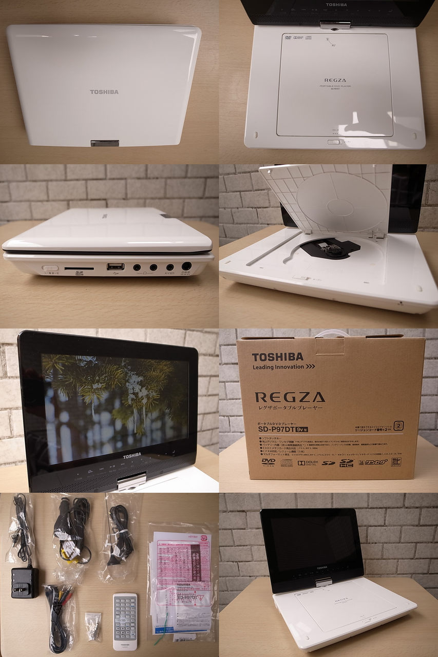 REGZA☆ポータブルDVDプレーヤー