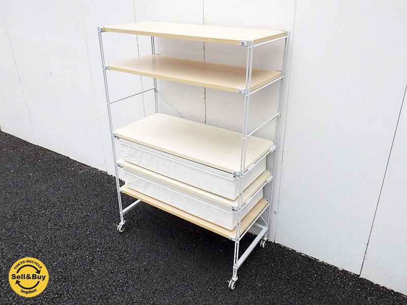 無印良品 Muji スチールユニットシェルフ キャスター付 買取りしました 下北沢店 出張買取もお任せ下さい Tokyo Recycle Imption 入荷情報 総合リサイクルショップ アンティーク 買取 販売 レンタル のお店 出張買取専用ダイヤル 01 987 565