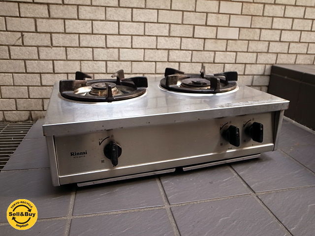 ガスコンロ 2口 リンナイ×クロワッサン RTS-2CT-R 都市ガス リンナイ
