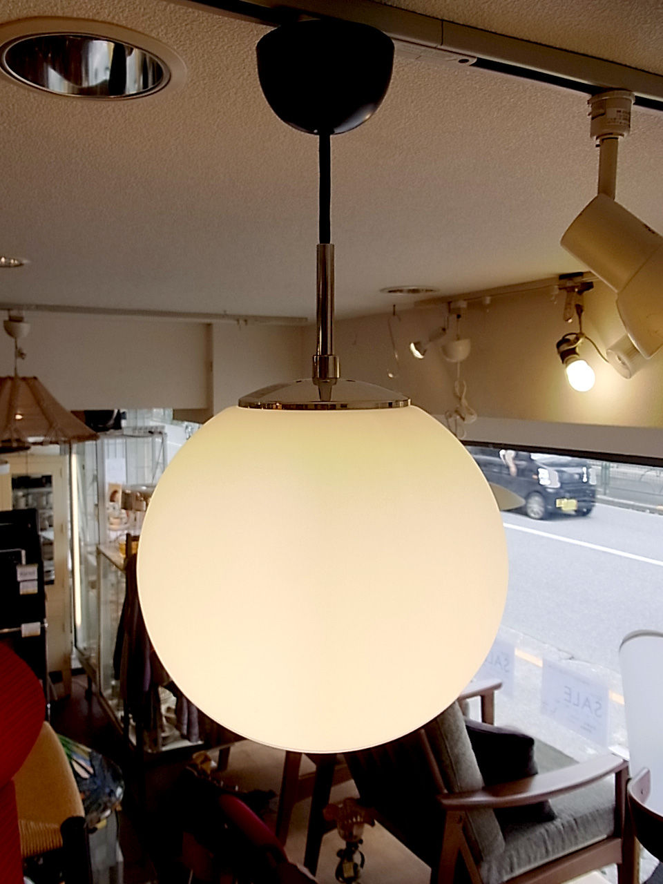 ヤマギワ　LIMBURG 真球ガラスグローブ　ペンダントライト LIMBURG リンブルグ ドイツ PENDANT 真球ガラスグローブ ペンダント