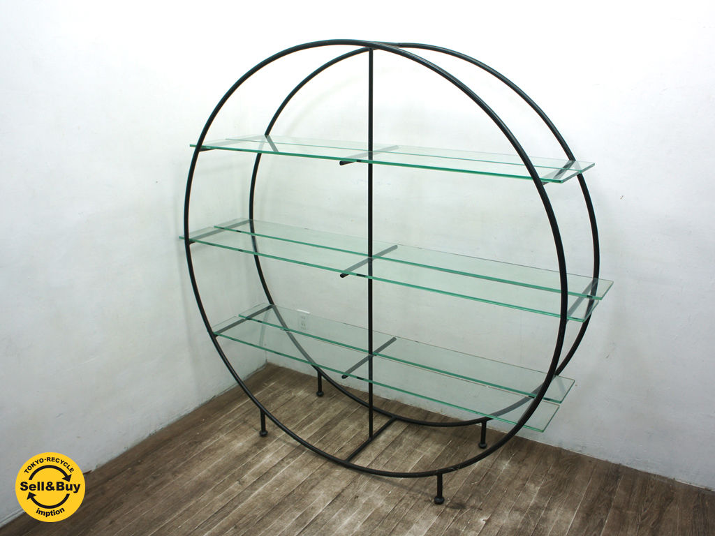 アスプルンド ASPLUND ラウンドシェルフ アイアン 棚 希少廃盤 入手困難 アスプルンド ASPLUND ラウンドシェルフ アイアン 棚 希少廃盤 入手