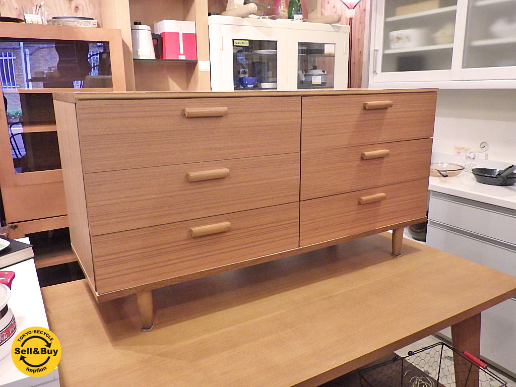 モモナチュラル Momo Natural パーク Parc ワイドチェスト 脚付 買い取りしました 自由が丘店 出張買取もお任せ下さい Tokyo Recycle Imption 入荷情報 総合リサイクルショップ アンティーク 買取 販売 レンタル のお店 出張買取専用ダイヤル 01 987 565