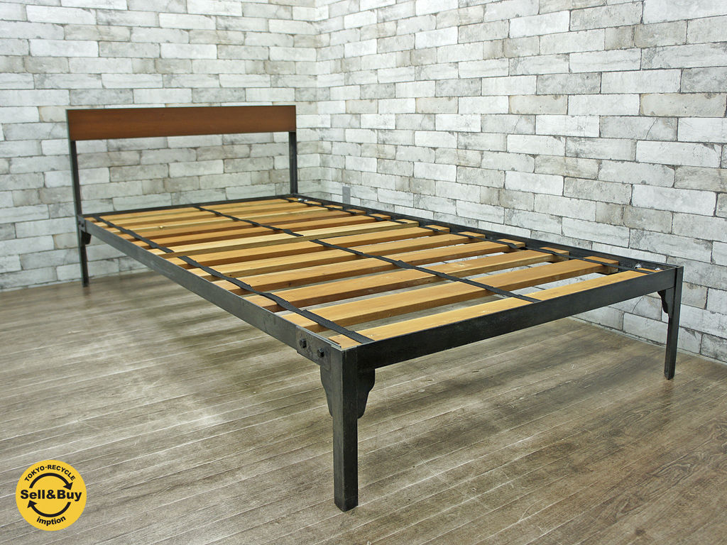 【12/20まで】unico アイアンベッドフレーム　シングル 12/20まで】unico アイアンベッドフレームシングル