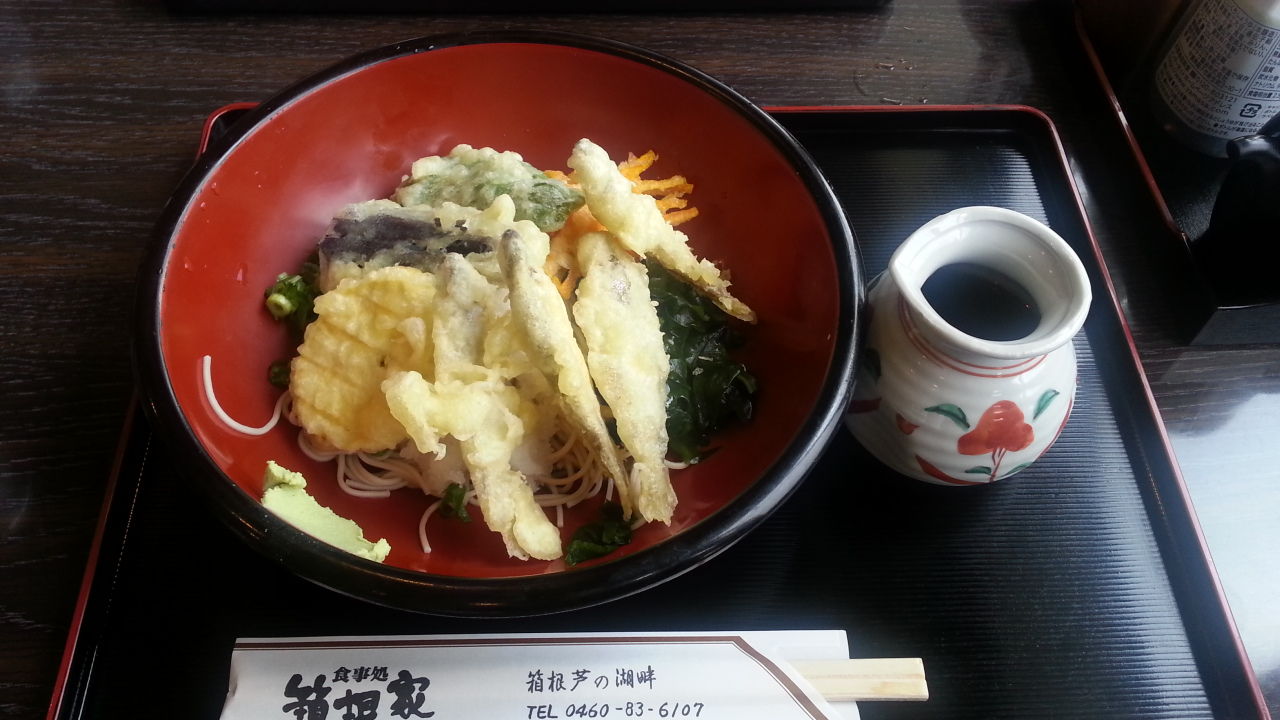 わかさぎのてんぷらそば テレドンのblog