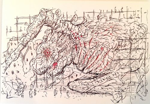 写真7　ラインナップでのスケッチ3