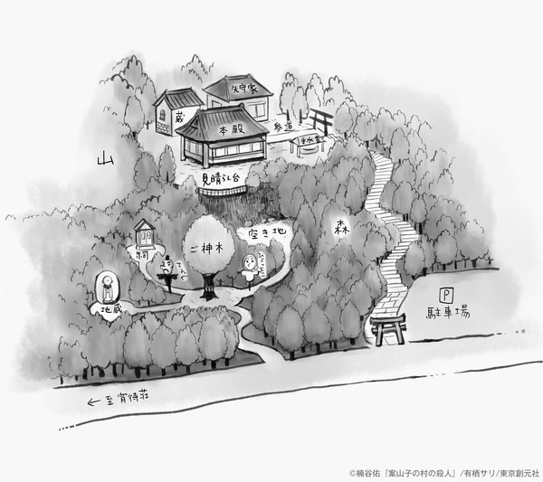 案山子地図