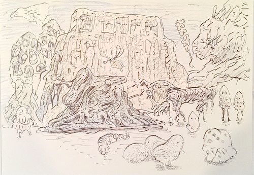 写真5　ラインナップでのスケッチ1