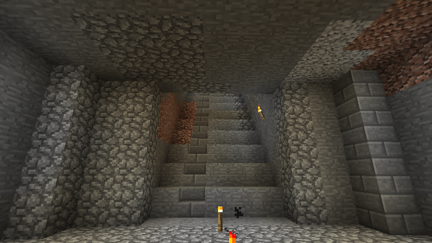 Minecraft ブランチマイニング場の整備 とるそんのマインクラフト活動記