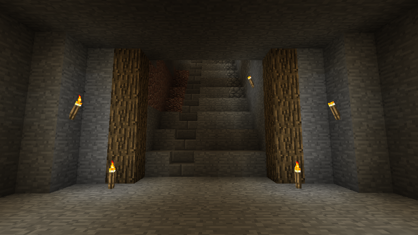 Minecraft ブランチマイニング場の整備 とるそんのマインクラフト活動記