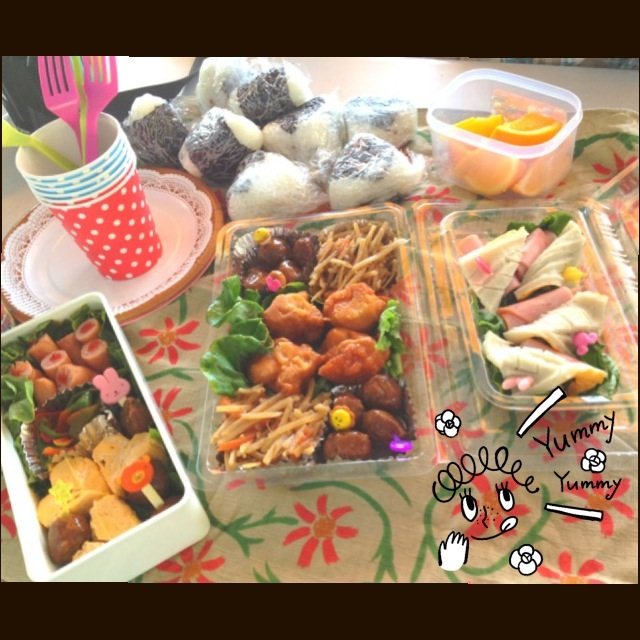 外遊びのお弁当 かあちゃんの日常 外遊びのお弁当 かあちゃんの日常