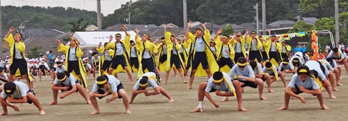 0中学部ソーラン節1500