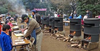 ピザドラム缶8台