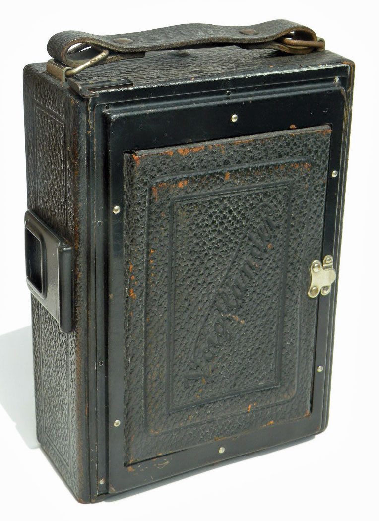 レトロ蛇腹カメラ セミミノルタⅡ改良型 1940年頃 | 路地裏の骨董