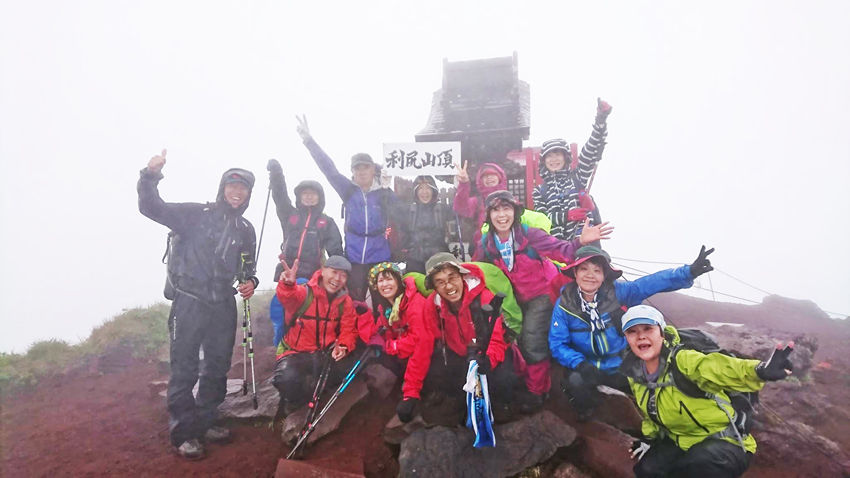 利尻山頂集合写真1850