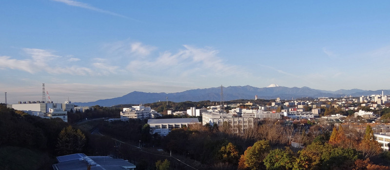 0丹沢山系と富士山