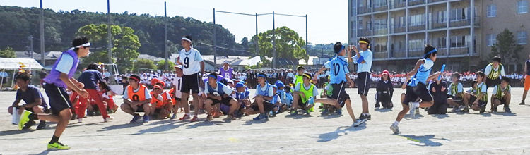 0男子上級生relay750