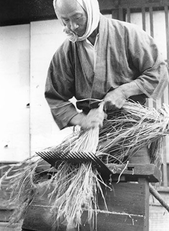 昔の農機具…千歯扱と唐箕 : 麻生区 はるひ野・若葉台・黒川の生活事典