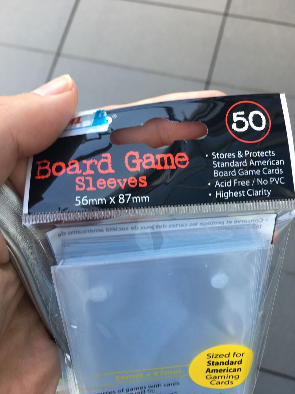 トドメ騎士団のカードスリーブサイズについて とまとのボドゲさんぽ トドメ騎士団のカードスリーブサイズについて とまとのボドゲさんぽ