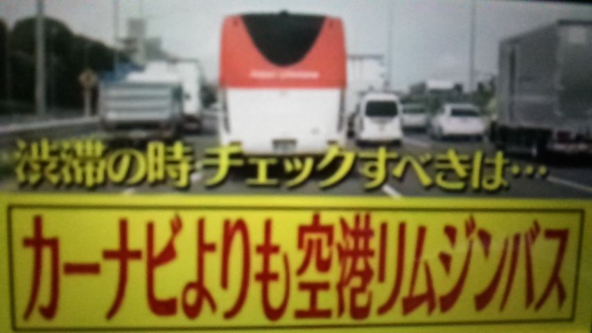渋滞の時すぐチェックすべきは カーナビより空港リムジンバス 蜻蛉の一人言 渋滞の時すぐチェックすべきは カーナビより空港リムジンバス 蜻蛉の一人言