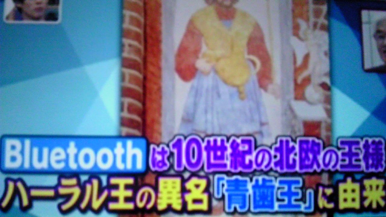 Bluetooth が なぜ青い歯と名付けられたのか 蜻蛉の一人言