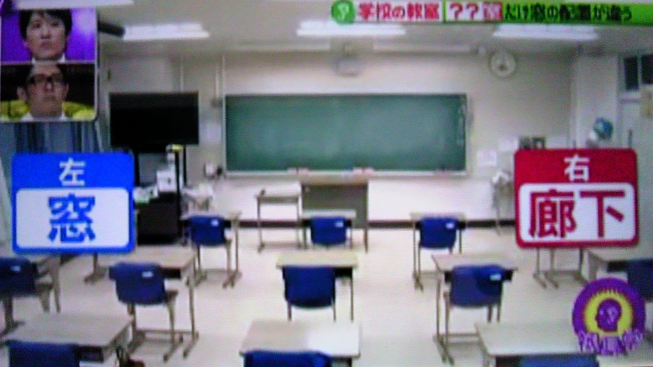 美術室だけ 窓の配置のルールが違う 蜻蛉の一人言