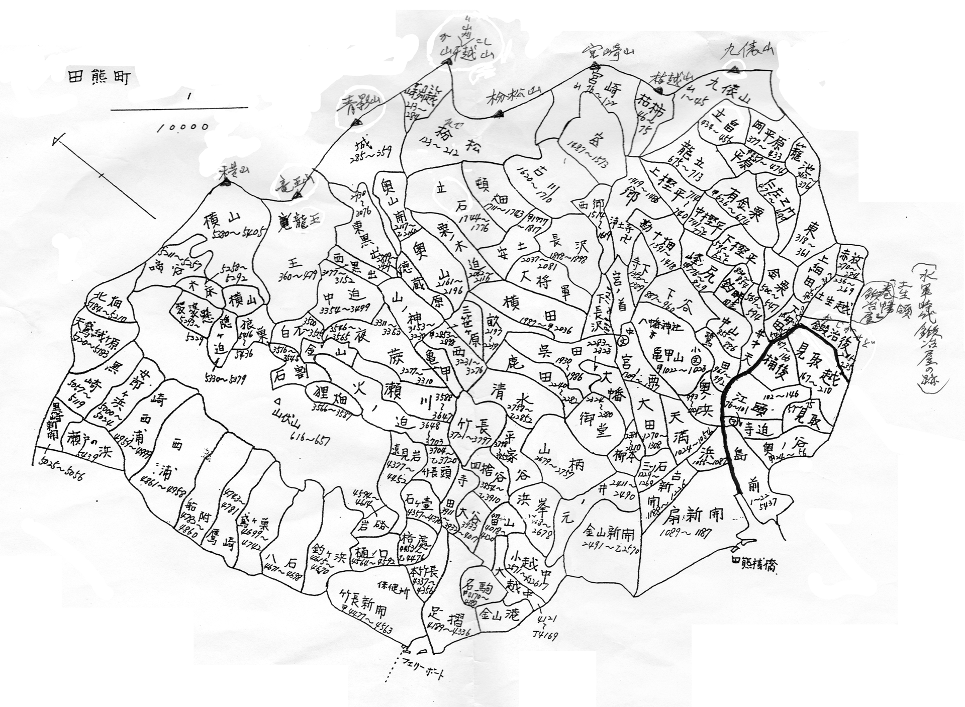 尾道市因島田熊町 番地順小字名一覧 とんぼ草 尾道市因島田熊町 番地順小字名一覧 とんぼ草