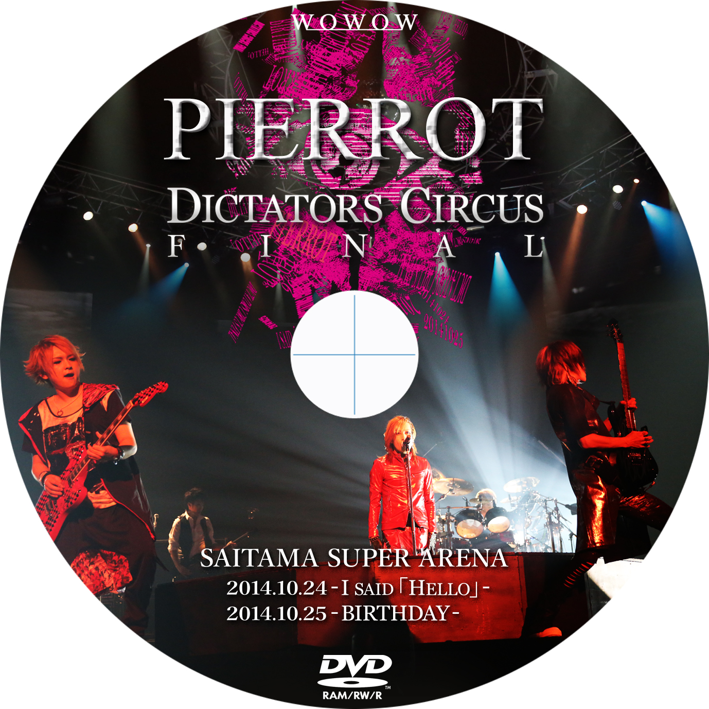 PIERROT DICTATORS CIRCUS FINAL : tomiio15音楽ライブDVD/Blu PIERROT DICTATORS CIRCUS FINAL : tomiio15音楽ライブDVD/Blu