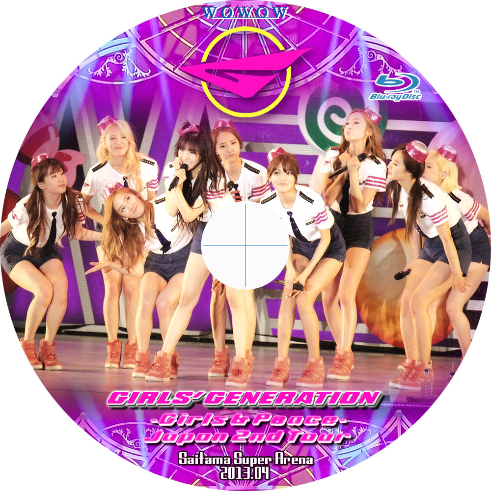 少女時代 Girls Peace Japan 2nd Tour Tomiio15音楽ライブdvd Blu Rayラベル