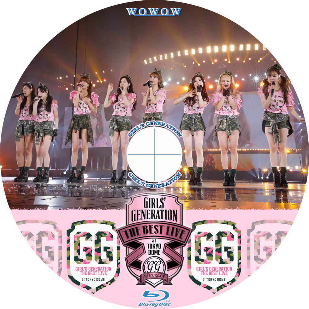 少女時代 The Best Live At 東京ドーム Tomiio15音楽ライブdvd Blu Rayラベル