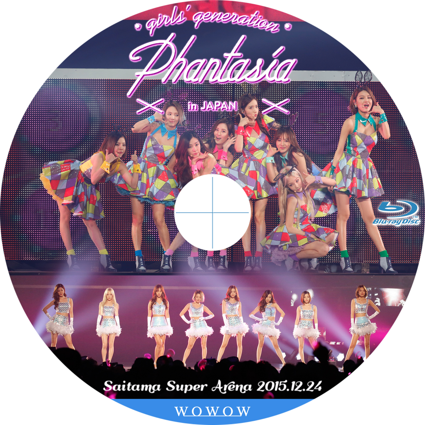 少女時代 4th Tour Phantasia In Japan Tomiio15音楽ライブdvd Blu Rayラベル
