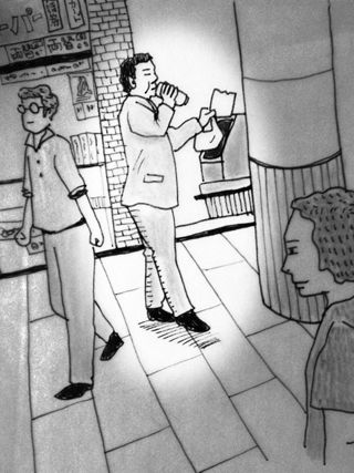 関西女の酒場放浪記 仮 イラスト