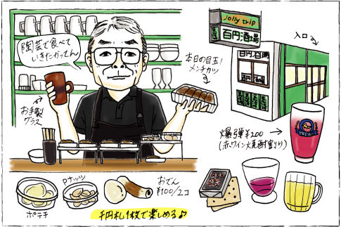 関西女の酒場放浪記 仮 イラスト 関西女の酒場放浪記 仮 イラスト