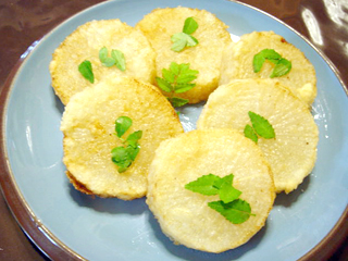 大根の唐揚げ