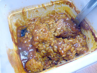 トマトカレーメシ
