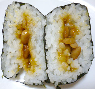 直巻納豆(卵入り)