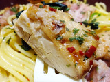 大盛ペペロンチーノ<チキン&ベーコン>
