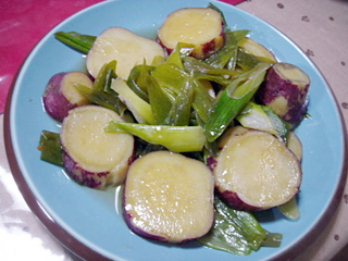 里芋コロッケ&さつま芋の煮物