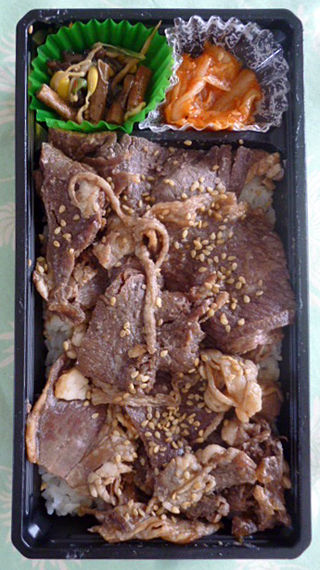 炭火焼肉たむらの焼肉弁当