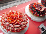 「カフェコムサ」のケーキ