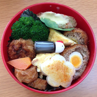 ミスドの女の子弁当