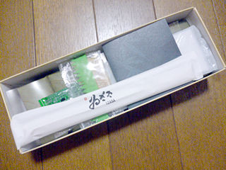 夏の『柿の葉寿司』