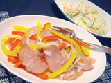 スパゲティ春巻き サラダ