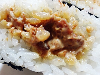 直巻おむすびベーコンおかか