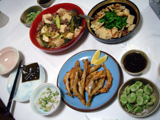 豆ごはんメニュー