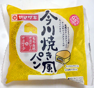 今川焼き風パン<もち食感チーズクリーム