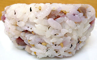 梅れんこんご飯