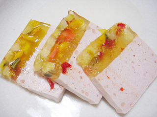 彩野菜のアスピックテリーヌ