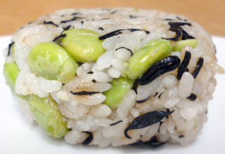 ひじき枝豆ご飯