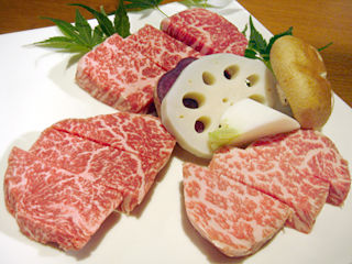 「和牛旬料理 北乃」厚切り盛り