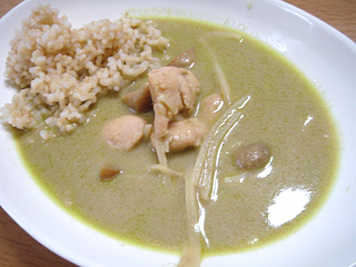 グリーンカレー<チキン>